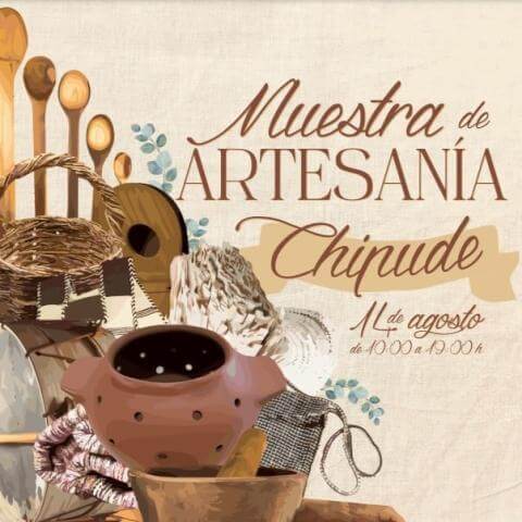 Cartel-muestra-de-artesania-en-Chipude-2024